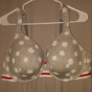 Cacique Lane Bryant snowflake bra